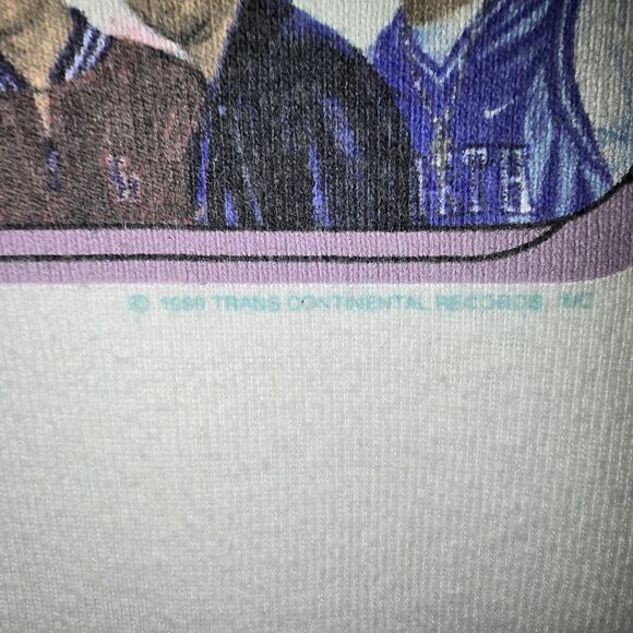 Vintage NSYNC 1999 Tour Womens Shirt Size Small Cropped Baby Band Tee 90s - Picture 4 of 8